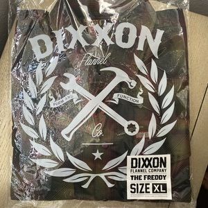 Dixxon Flannel “The Freddy” new in bag. Mens XL Long sleeve